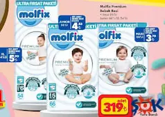 MOLFİX PREMİUM BEBEK BEZİ ÇEŞİTLERİ fiyat ve kampanya bilgisi